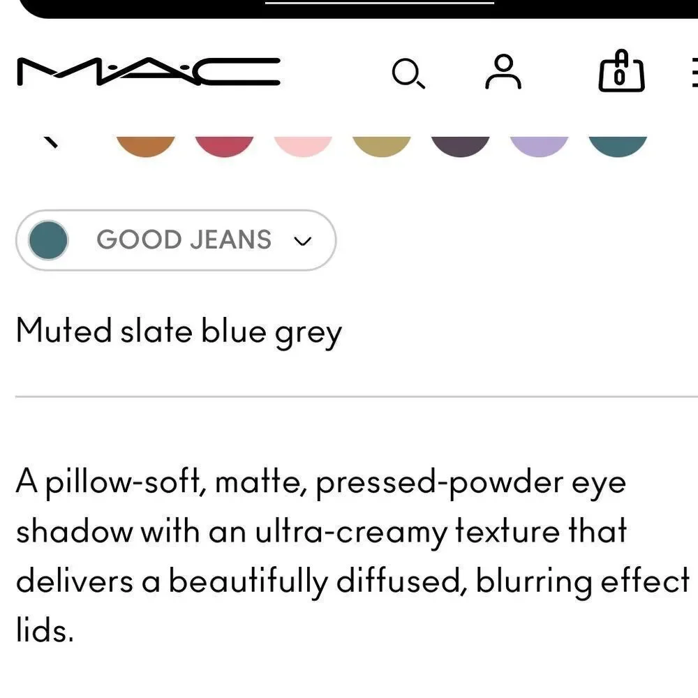 POWDER KISS SOFT MATTE EYE SHADOW NEW in box Ipsy bag Good Jeans color shade